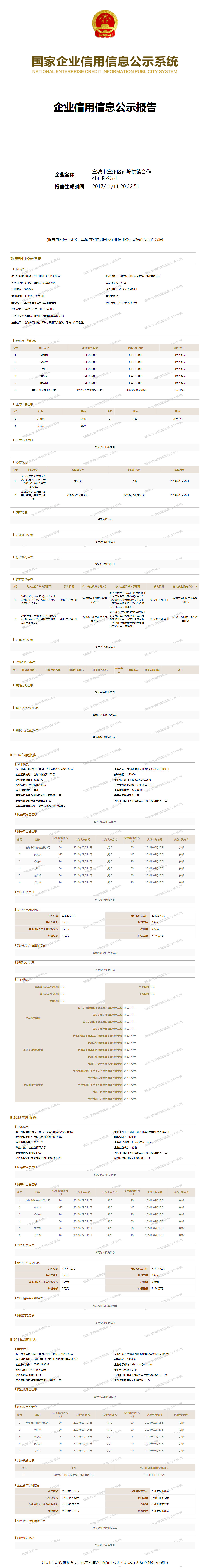 宣城市宣州区孙埠供销合作社有限公司 工商官网信息快照